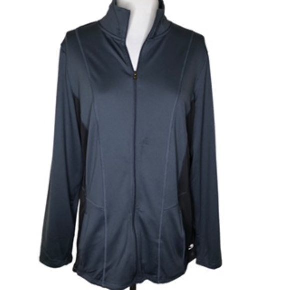 Champion 2 Tone Full Zip Warmup Jacket Size XL - Picture 3 of 8